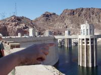 P4030103 Pointing at the Hoover Dam