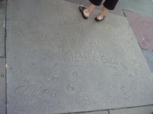 P4060031 The Marx Brothers at Graumann's Chinese Theater