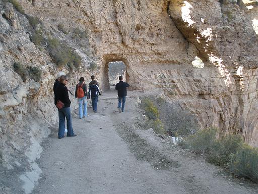 PA130086.JPG - On a trail down into the Canyon