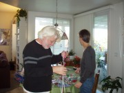 P010049 Larry and Robin prepare for the party